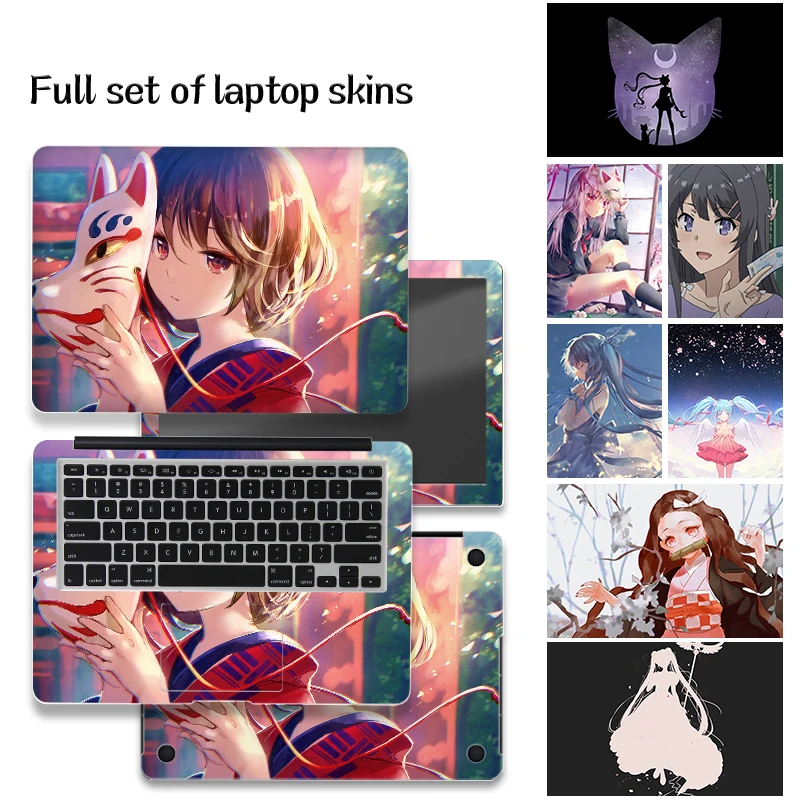 Diy Anime Cover Laptop Stickers Skins12