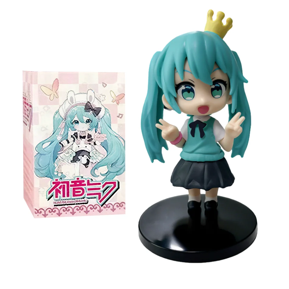 6-teiliges Hatsune Miku Q Edition Series, handgefertigte Blindbox, Kinderspielzeug, Geburtstag, Halloween, Weihnachten, Geschenk, Desktop-Dekoration – Detail 9