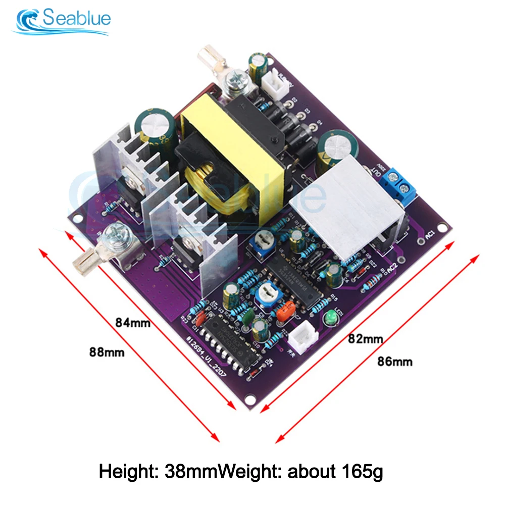 de alimentacao armazenamento energia dc ac boost board 02