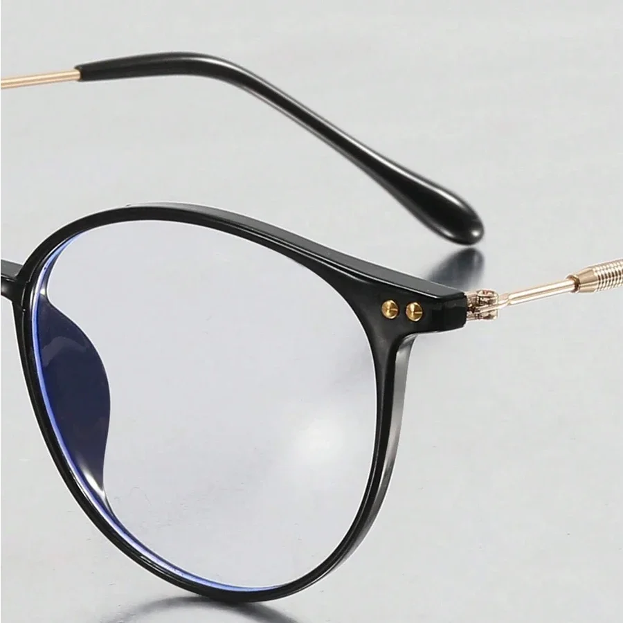 Anti-Blu Glasses Women Eyewear Retro Myopia Men Round Eyeglasses Frame Optical Computer Transparent Universal anti blue light glasses,eyeglasses frames,anti radiation glasses,eyewear frames,women glasses,fashion eyeglasses