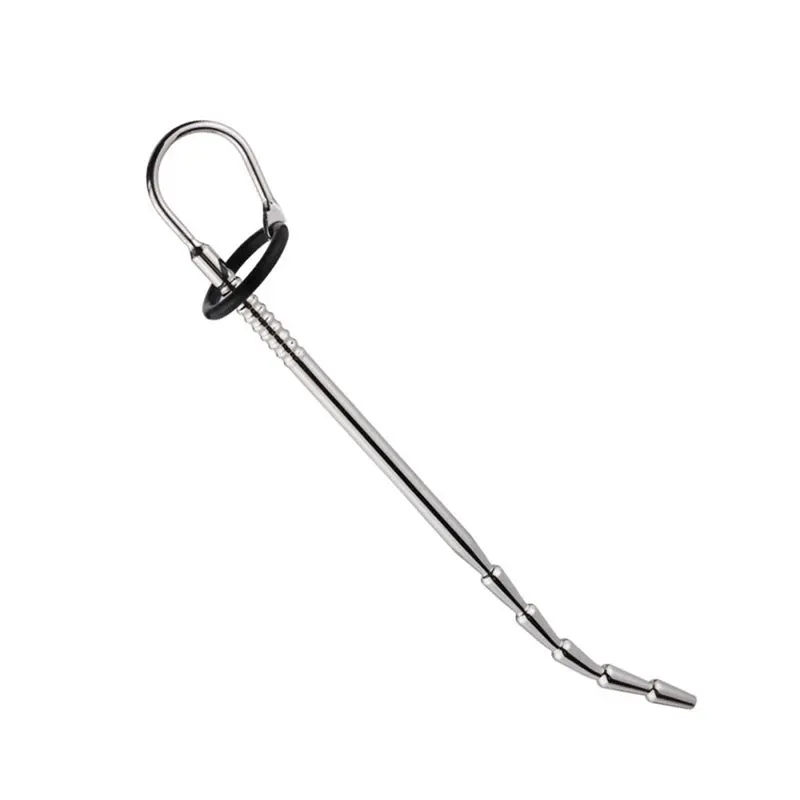 New 270mm Super Long Beaded Urethral Dilator Sounds Penis Plug Insert Sounding Rods Stainless Steel Urethra Beads Sex Toys