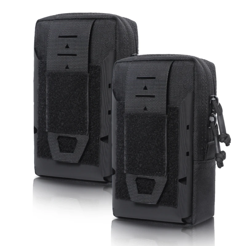 

Tactical Pouch Phones Waist Bags 1000D Molle Bag for Hiking Camping Cycling Men Women Flashlights Outdoor Tools Storage Holders
