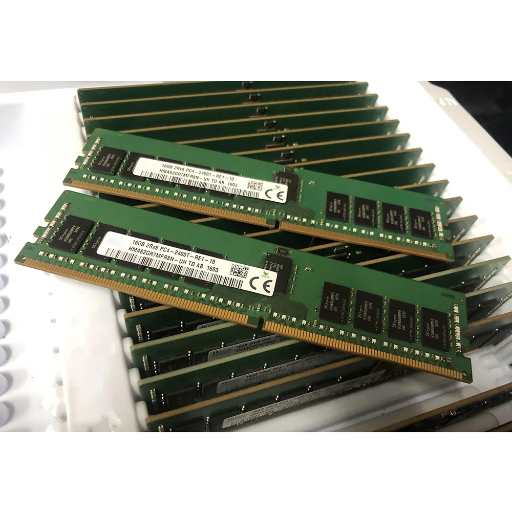 1 Pcs 16G 16GB For SK Hynix RAM 2RX8 PC4-2400T DDR4 2400 ECC REG RDIMM HMA82GR7MFR8N-UH 5 1 Pcs 16G 16GB For SK Hynix RAM 2RX8 PC4-2400T DDR4 2400 ECC REG RDIMM HMA82GR7MFR8N-UH - Image 3
