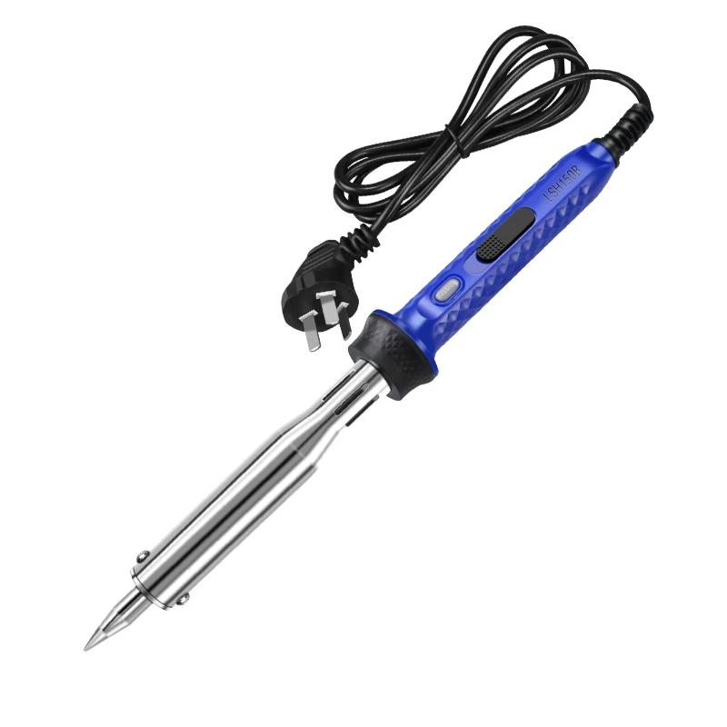 LSH80W Portable Electric Soldering Iron Welding Mobile Repair Tools 80W/300W Adjustable Temperature Electric Soldering Iron 220V tin soldering iron 100w 300w 220v electric tin welder soldering iron bga rework station plastic handle external heating tool