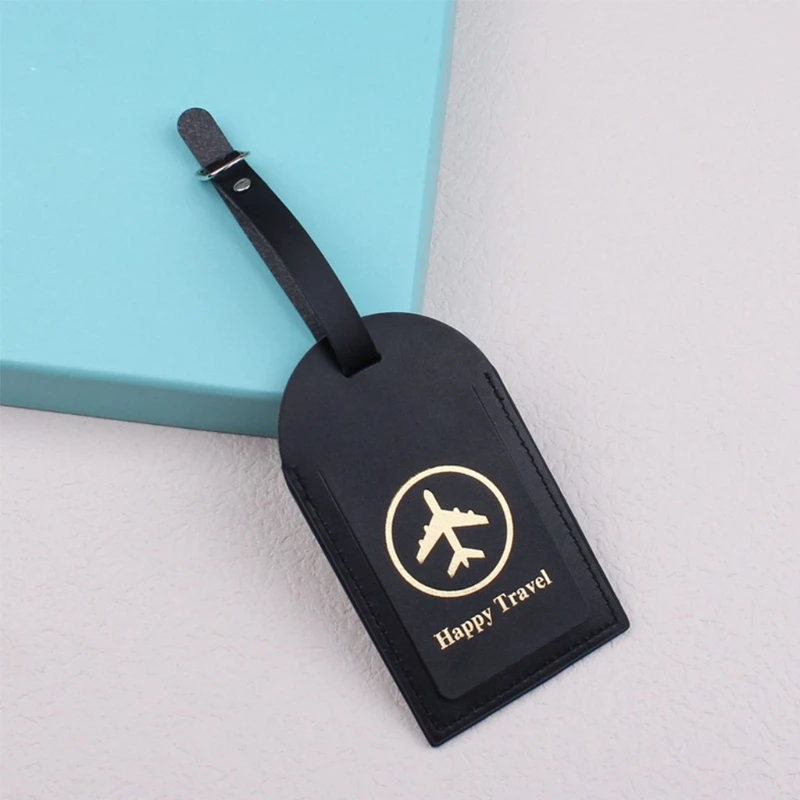 

Сумка для багажа из искусственной кожи для чехлов, бирки для защиты конфиденциальности, портативные сумки, этикетки