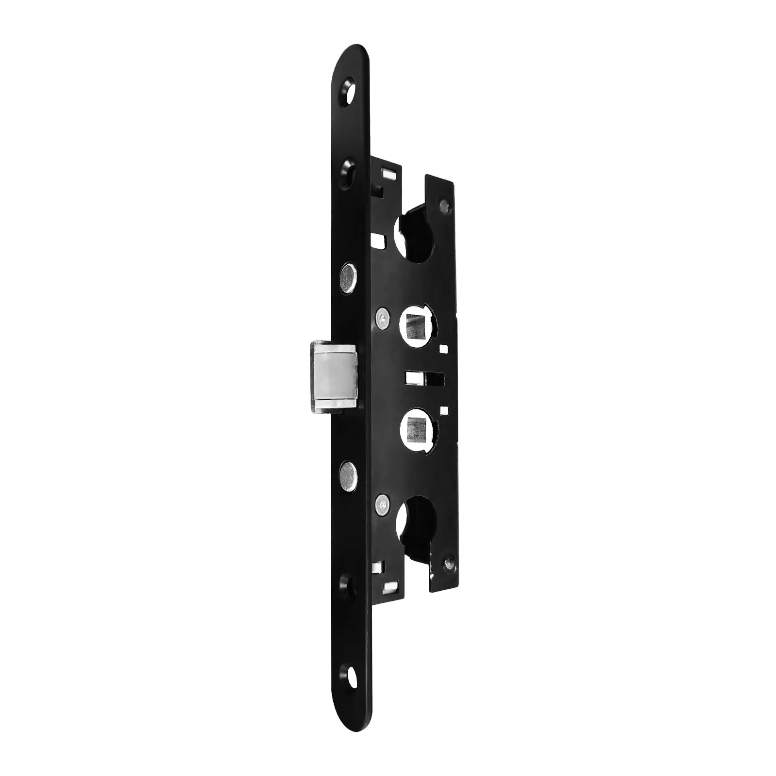 Zinc Alloy Lock Body Storm Door 2 Piont Mortise Lock Body Replacement Fit for Pella Storm Door Handle Set Part Hardware