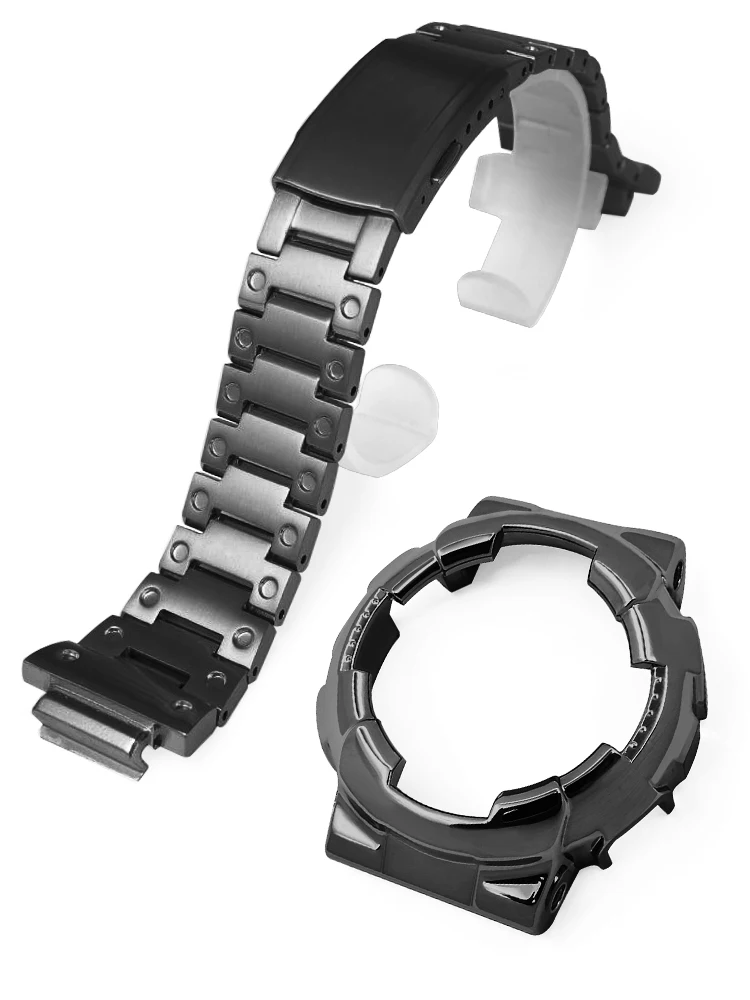 GA-110 Mod kit Stainless Steel case Strap For Casio G-SHOCK GA 110
