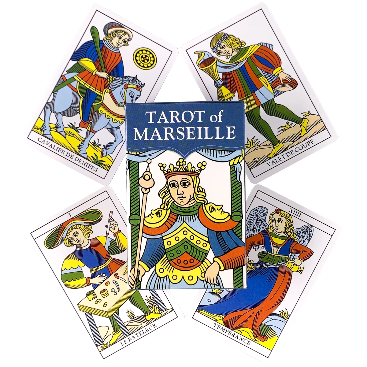 Valet De Baton Tarot De Marseille Mini Tarot De Poche De Marseille, Jeu De Table De Loisirs, Cartes Oracle De  Bonne Qualité, Pour Raconter La Fortune Avec Un Guide Pdf - Jeux De Cartes  - AliExpress