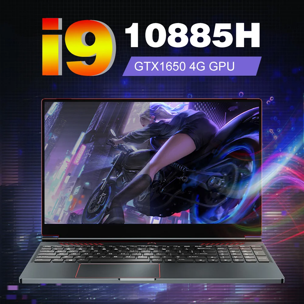 CRELANDER Gaming Laptop 16.1 Inch Intel Core i9 10th Generation Nvidia Graphic GTX 1650 IPS Screen 144Hz Gamer Laptops Notebook 2