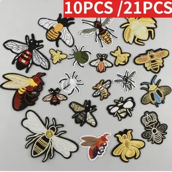 New Hot-selling Little Bee Family Embroidery Patch Stickers 1