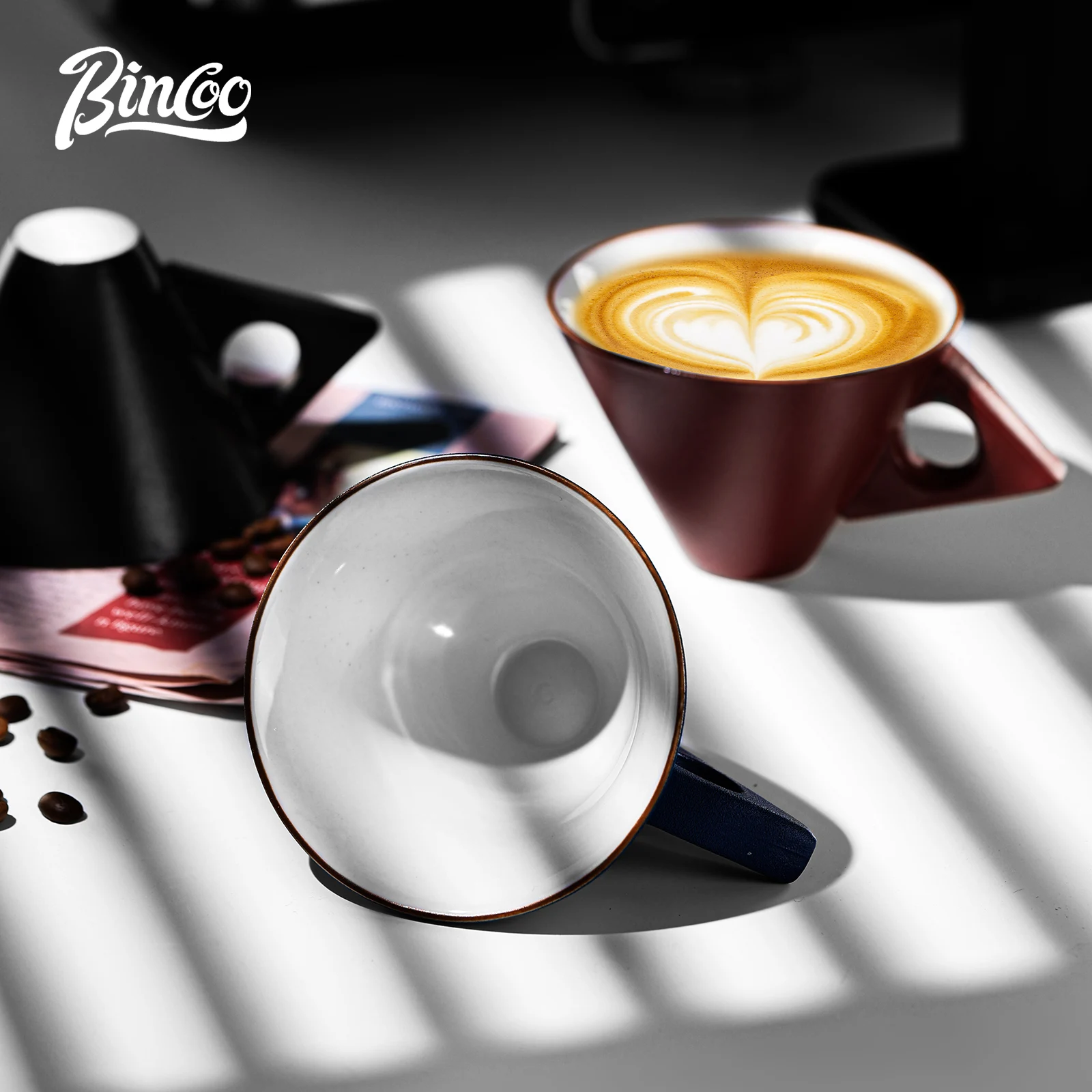 كوب قهوة سيراميك بينكو