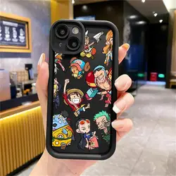 Adorable Soft Shell Phone Case with One Piece Design - iPhone 15 Plus (Mix01)