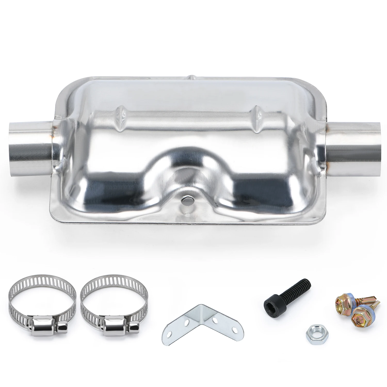 Stainless Steel Air Diesel Parking Heater Exhaust Pipe with Muffler (24mm Bore)