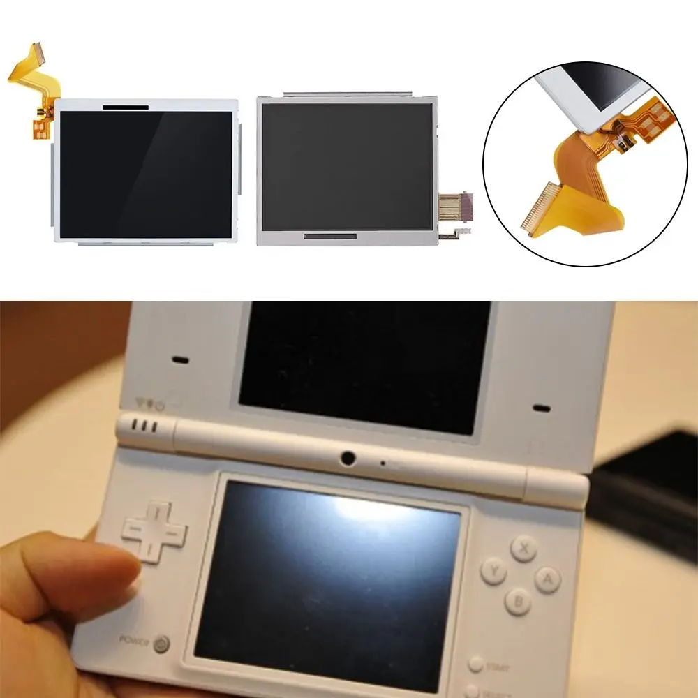 Top Upper Bottom Lower LCD Screen Display Screen Nintendo NDSI nintendo ds lcd screen nintendo ds lcd screen replacement