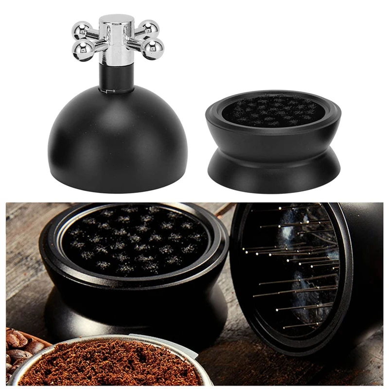 

Распределитель черного кофе, экономичная 22 иглы Вращающаяся головка клапана, распределитель иглы для кофе, фиксированная Крышка для порошка