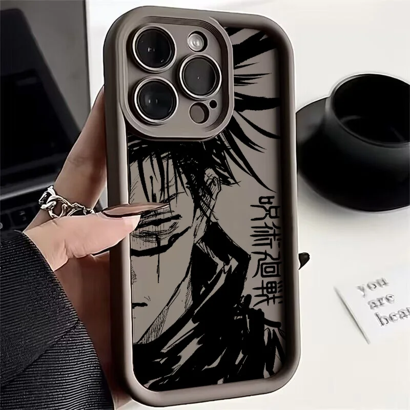 Anime Jujutsu Kaisen Phone Case - Stylish Protective Cover