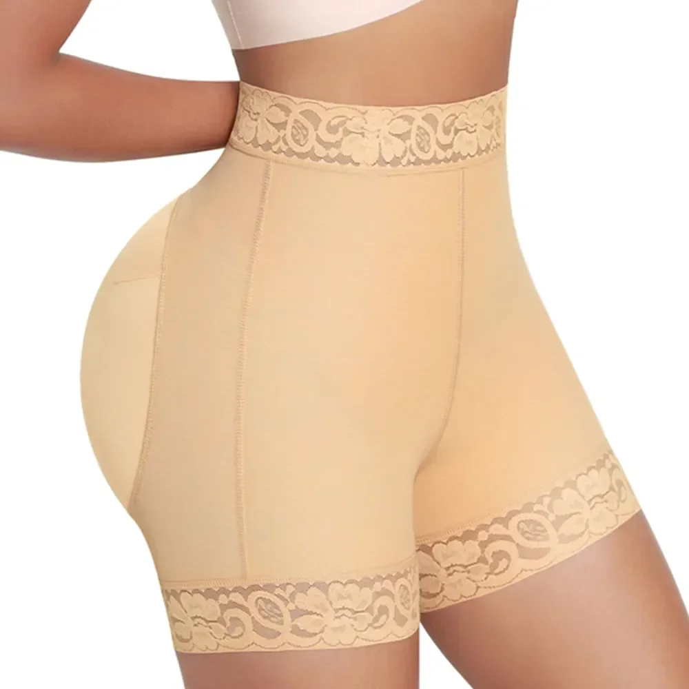 

Control Enhancer Fake Flat Shaper Booty Body Hip Slimming Butt Belly Trainer Shorts Buttocks Tummy Waist Lifter Ass Shapewear