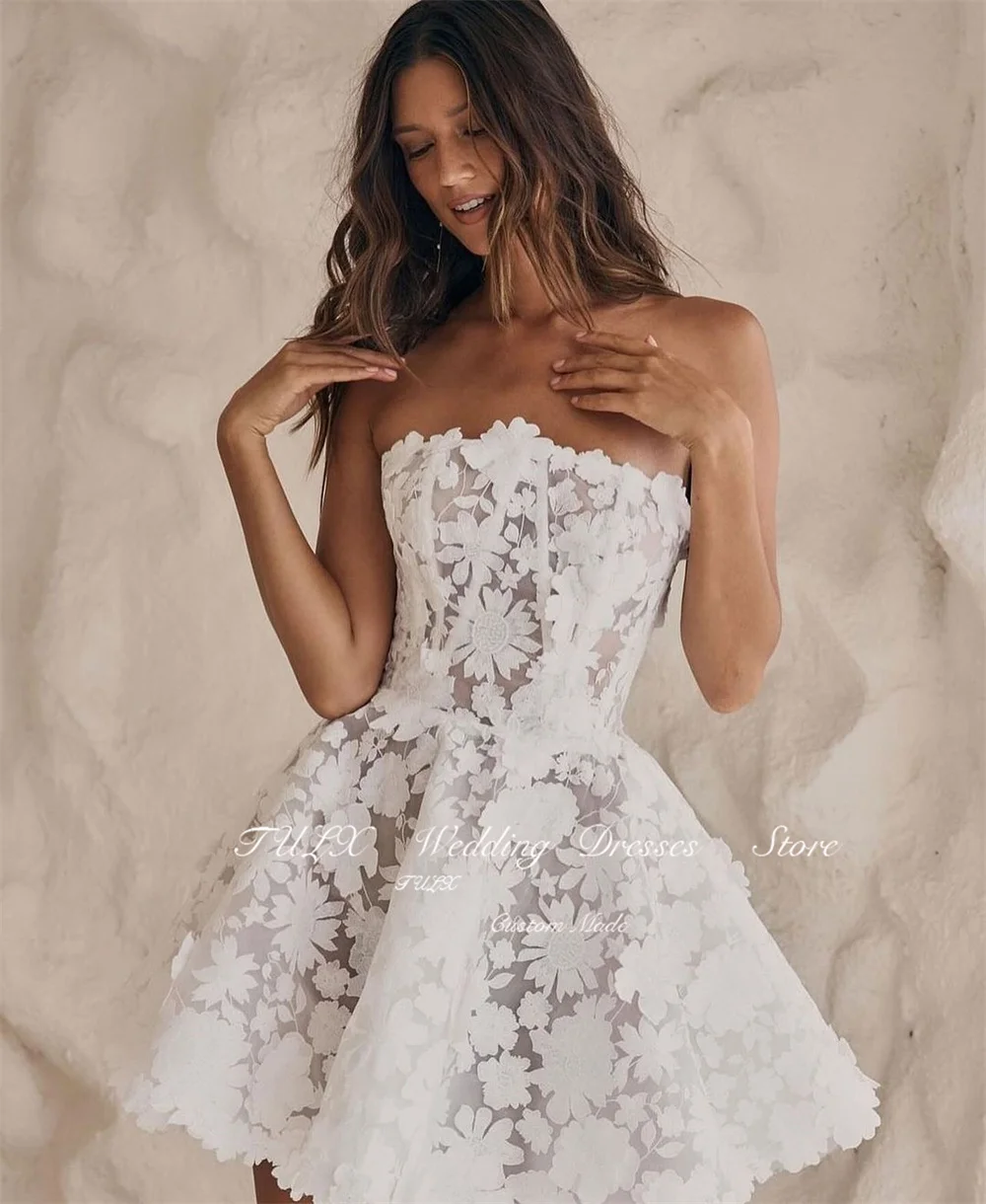 sachin and babi light blue dress Best Engagement Party Outfit for 2024: A Real Review of the TULX Lace  Strapless Mini Bridal Dress