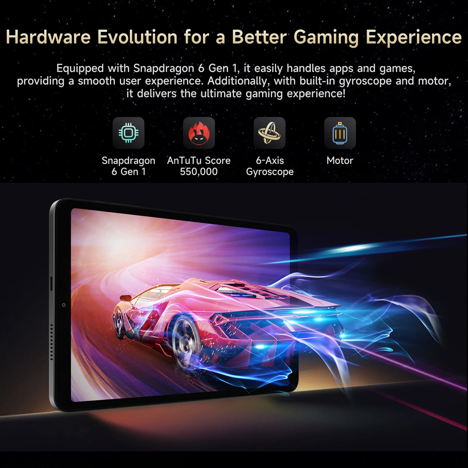 Alldocube iPlay60 Mini Turbo 8.4inch Snapdragon 6Gen 1 Tablet Android14 8GB+8GB virtual memory RAM+128GB ROM Widevine L1 6