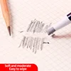 Paper-wrapped Roll Paper Rubber Pen Eraser Pencils High-Gloss Rubbers Set Painting Drawing Art Supplies Sketch Stationery 4