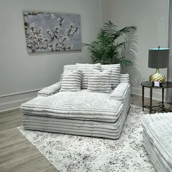 Kawaii New Arrival Living Room Sofas Unique White Luxury Modern Lounge Lazy Sofa Nordic Balcony Divani Da Soggiorno Furniture 2