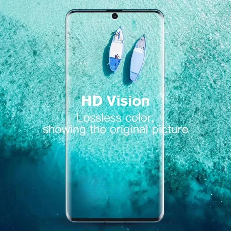 Triple Pack Full Cover Hydrogel Screen Protector Set - Flexible and Durable Display Shield