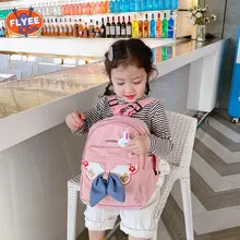 

Girls Children's Schoolbag Kids Cartoons Bag School Backpack Kids School Bags for Girls Kids Bag Boys Backpack 3D Bow Tie