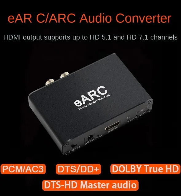 Rca A Hdmi Convertidor De Audio HDMI EARC/ARC A