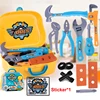 14Pcs/Set DIY Pretend Play Toy Simulation Repair Tool Box Suitcase Screwdriver Disassembly Educational Toy For Children Kids Boy 1