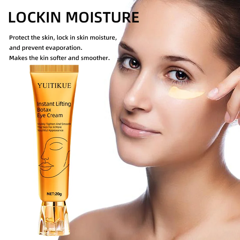 Hyaluronic Acid Eye Cream - Massage Eye Cream Lightweight texture, deeply moisturizing, firm and non-greasy, easy to apply, suit