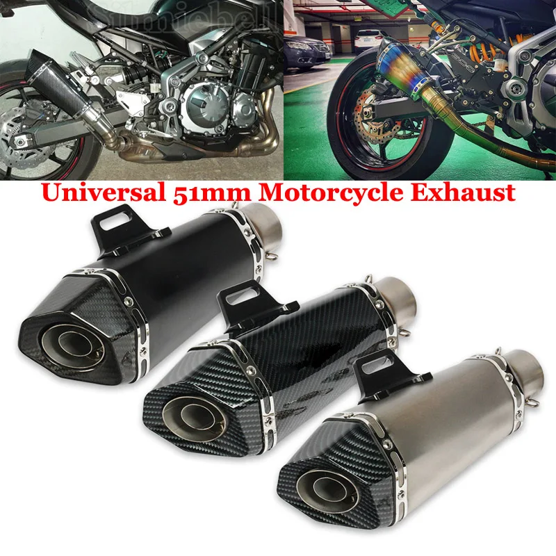 

Slip-On Motorcycle Exhaust Escape System Moto Muffler Modified With DB Killer For S1000RR MT09 10 R1 V2 V3 PCX125 cb500 z900