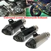 Slip-On Motorcycle Exhaust Escape System Moto Muffler Modified With DB Killer For S1000RR MT09 10 R1 V2 V3 PCX125 cb500 z900