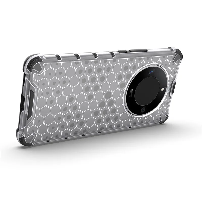 Shockproof Honeycomb Hard PC Protection Bumper Case - 6.78 inch