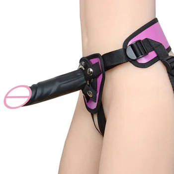 Strap On Realistic Dildo Pants For Woman Men Couples Strapon Dildo Panties For Lesbian Gay Adult game Sex Toy Sex Products 2