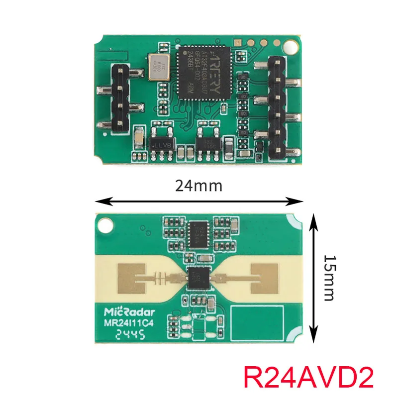 R24AVD2 R24FTT1 R24FTT2 24G Millimeter Wave Radar Module Human Presence Motion Distance Perception Radar Detection Sensor