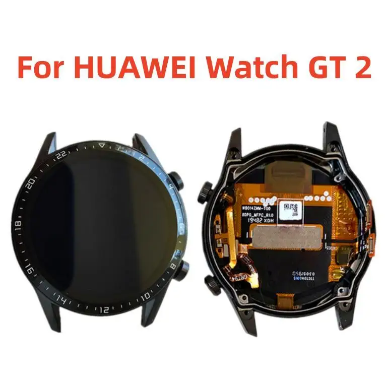 Per Huawei Watch Gt 2 Display Lcd + Touch Screen Gt2 46Mm Lcd Per Huawei Watch Gt2 Ltn-B19 Display Lcd Display Amoled 46Mm