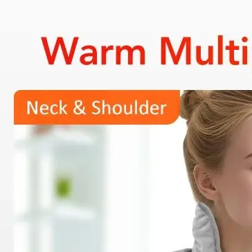 USB Cervical Brace Wrap Electric Heating Shoulder Neck Pads Cervical Shawl Massager Thermal Compress Relieve Fatigue Warm Back