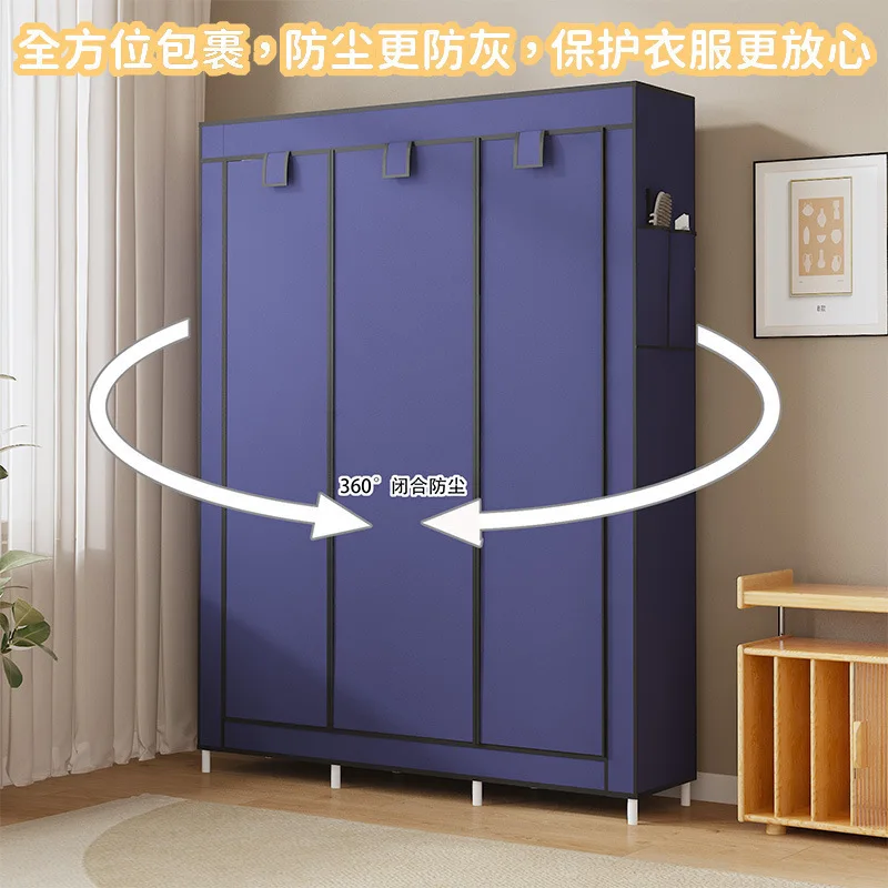 Dust Cloth Wardrobe Storage Cabinet storage cabinet fabric wardrobe cloth wardrobe