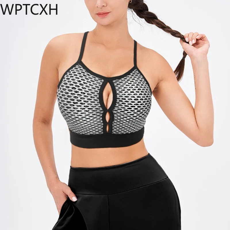 

Women's Underwear New Summer Beauty Back Brassiere Vest Yoga Bra Fitness Wear Running Sports Sexy Ladies Exercise Lingerie