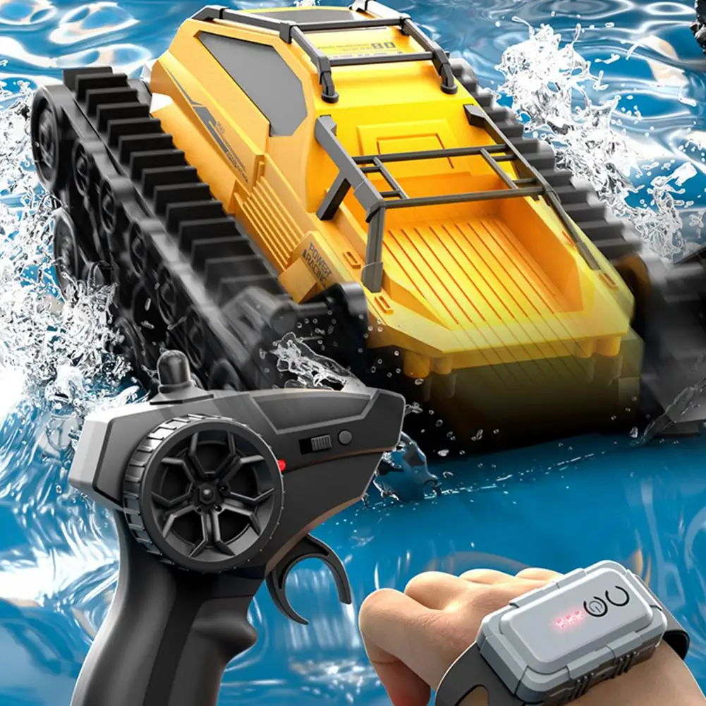 Rc Car Remote Control Tank Rc Stunt Car for Toddlers Boys Girls Waterproof Electric Crawler Vehicle Toy Birthday Gift Remote 5