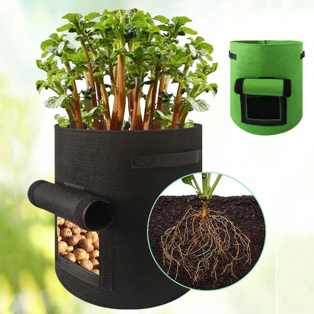 Plant Growth Bag Home Garden Potato Greenhouse Vegetable Planting Bag