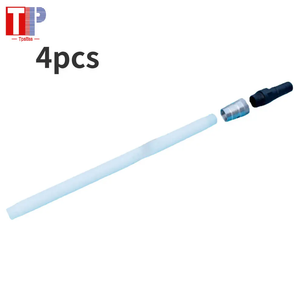 Tpaitlss 4 Pezzi Tubo In Polvere 1001289 Per 2-Ae1 Ga01 -Ae1 Gema Pistola A Polvere Automatica Optigu