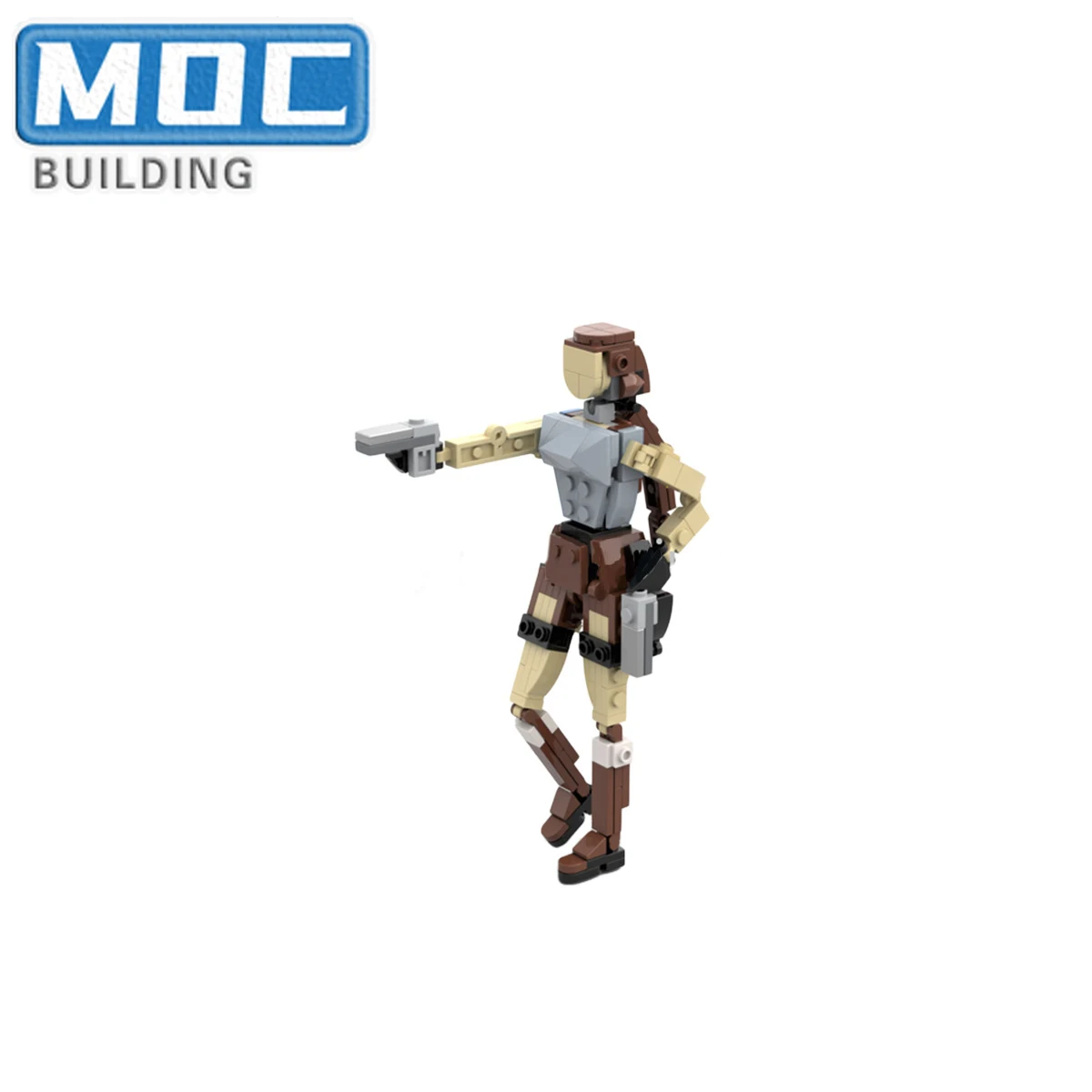 Character model creative MOC assembly building blocks, DIY creative toys, a very good gift choice for building block lovers - 4