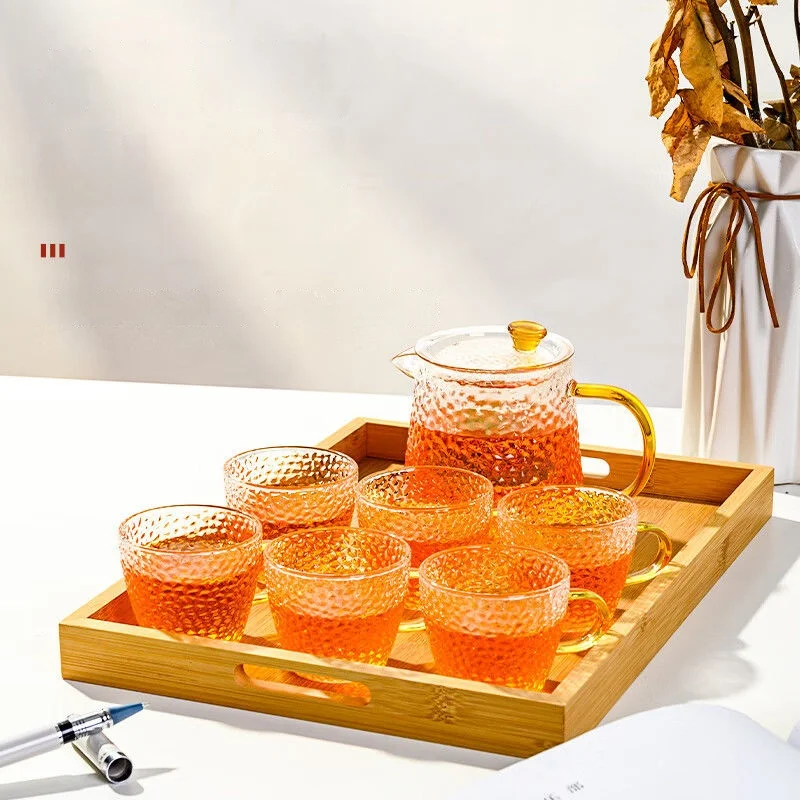 GIANXI 120ml Chinese Tea Gongfu Tea explosion-proof Main Cup Cup Holder Home Hammer Pattern Sample Set