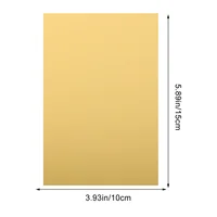 10 Pcs Dye Sublimation Aluminum Sheet Sheets Sign Blanks Metal Board Paper Cotton Shirt Photo Wall Poster Alloy 1