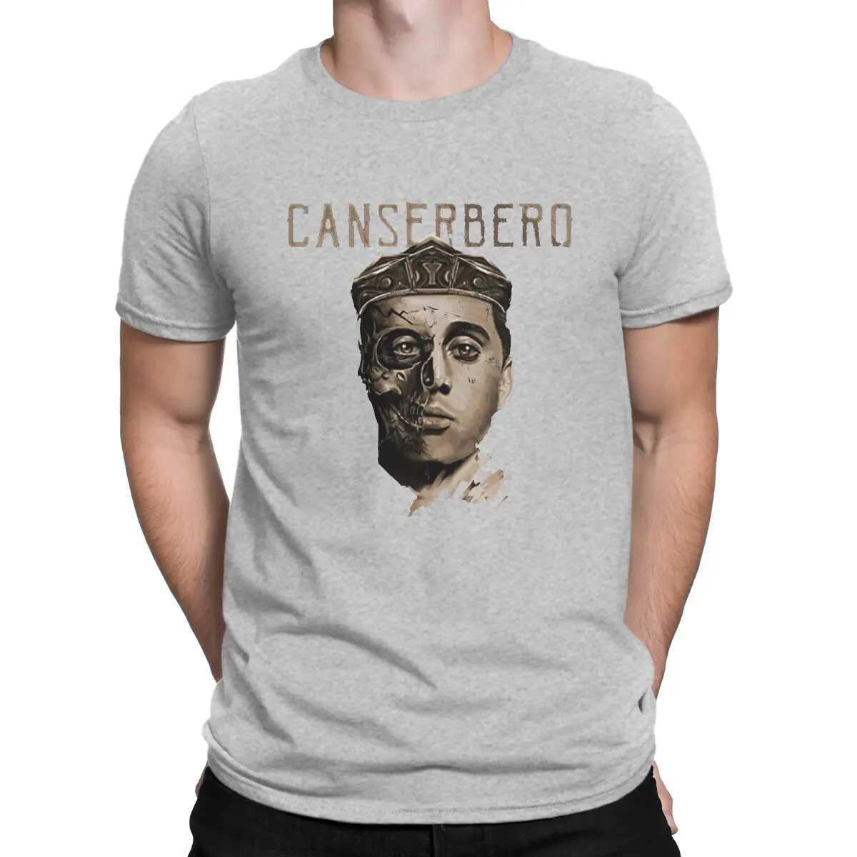 thumbnail image 1 of Camiseta de hip hop Tir José González Orama, camiseta de ocio Canserbero, artículos de verano para adultos, 1 of 7