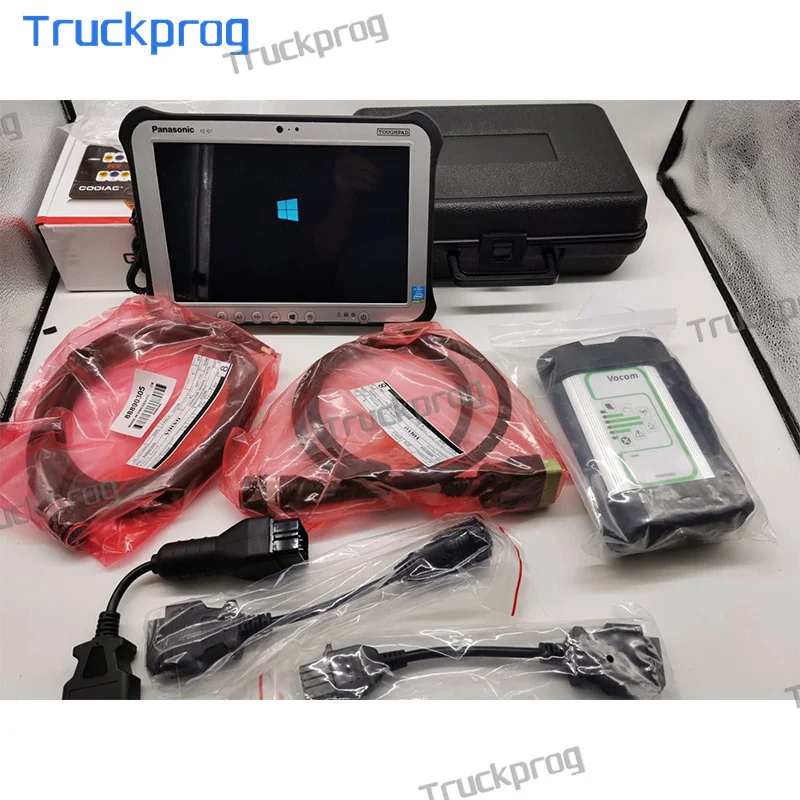 

For Volvo Vocom 88890300 Vcads Ptt 2.8. Tech Tool APCI+touchpad FZ G1 tablet For Renault UD Mack for Volvo diagnostic tool