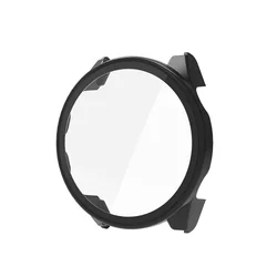 Premium Glass and PC Smart Watch Bumper Frame Protector - Forerunner 570 42mm (Black)
