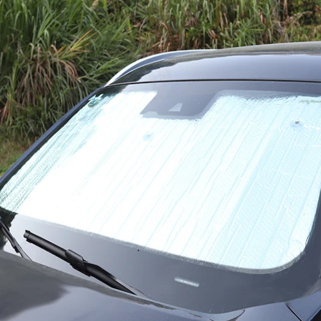 SAXTZDS Pare-soleil pliable pour pare-brise de voiture Volkswagen VW Golf 7  MK7 2013-2019, noir, 120*60cm