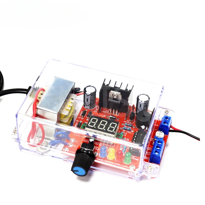 DIY Kit LM317 Adjustable Regulated Voltage 110V 220V to 1.25V-12.5V Step-down Power Supply Module PCB Board Electronic kits